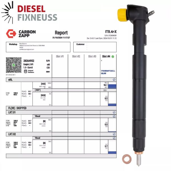Monolita 2.0 Diesel Injector | Delphi 28489562 | Fuel System Parts - Image 3