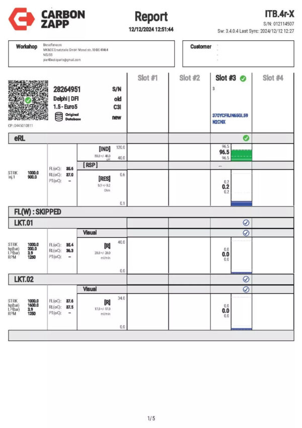 Monolita 2.2 D Diesel Injector | Delphi A6640170121 28264951 | Fuel System Parts - Image 4