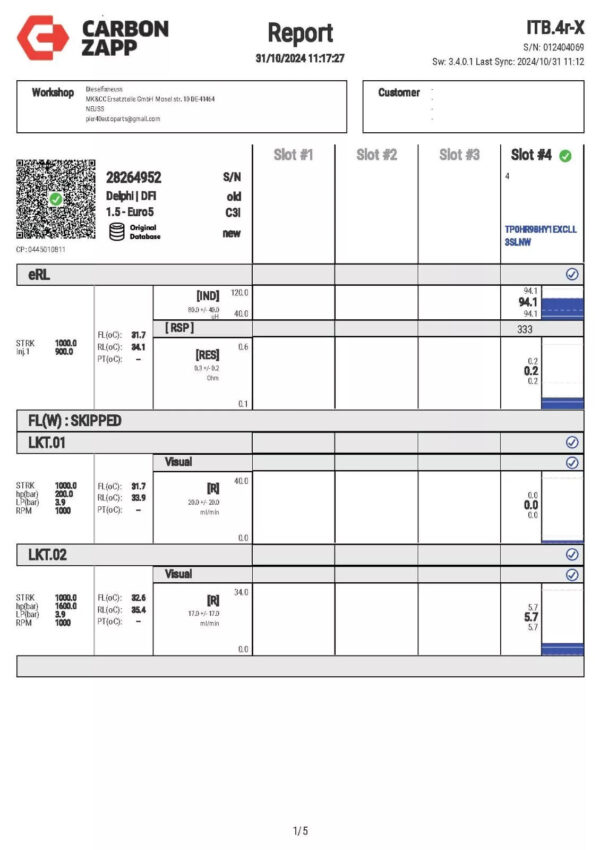 Monolita 2.0 Diesel Injector | Delphi 28489562 | Fuel System Parts - Image 4