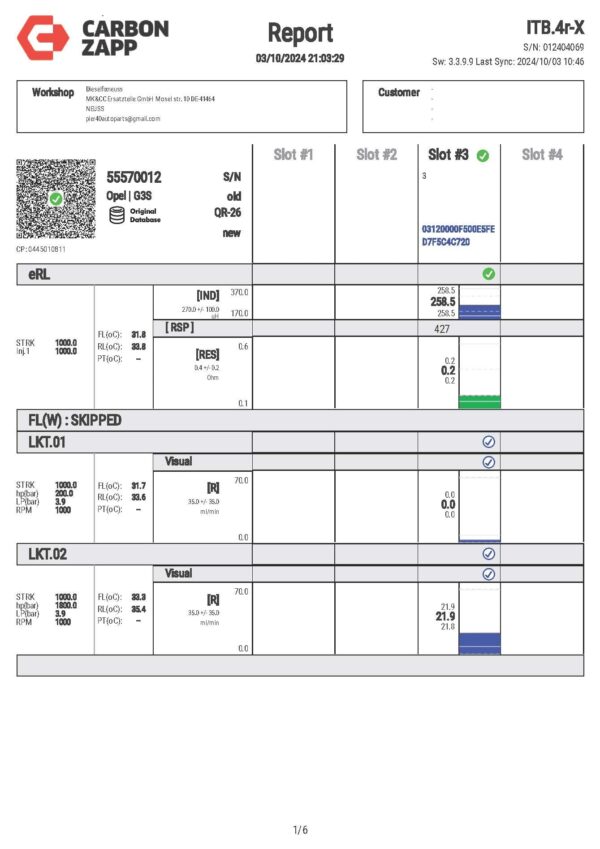 Monolita 1.6 CDTi Diesel Injector | Denso 55578075 | Fuel System Parts - Image 4