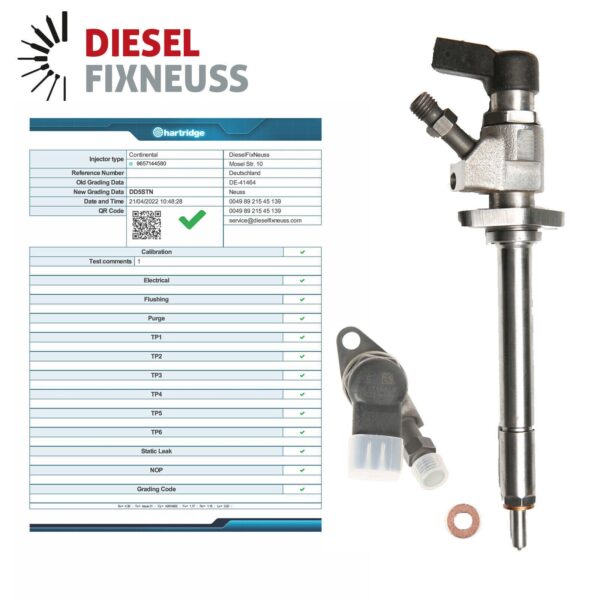 Monolita 2.0 HDI Injector | Siemens 9657144580 | Diesel Engine Parts - Image 4