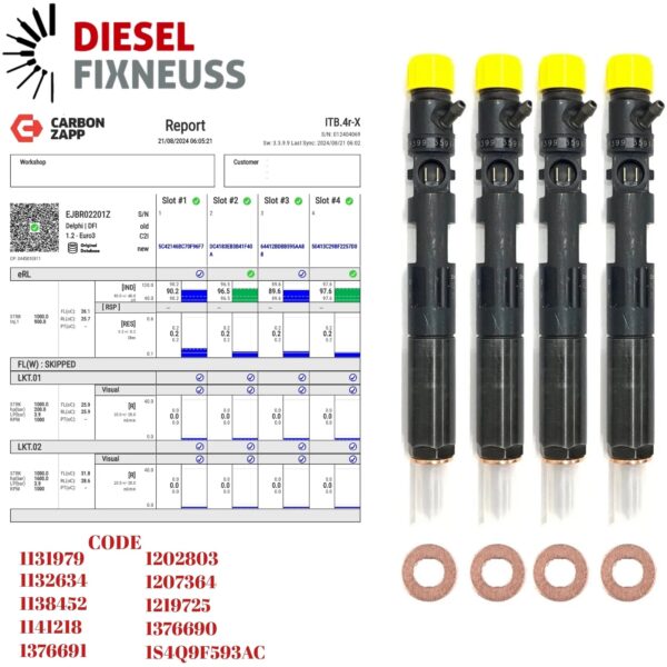 Monolita 1.8 TDCi Diesel Injector | EJBR02201Z R01601Z R01301Z | Fuel System Parts - Image 3